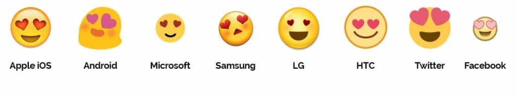 Emojis Aussehen