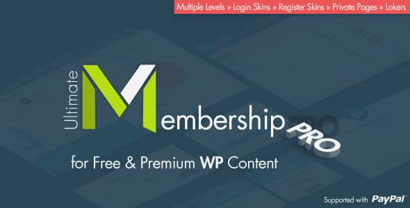 WordPress Mitgliedschaft Membership Plugin